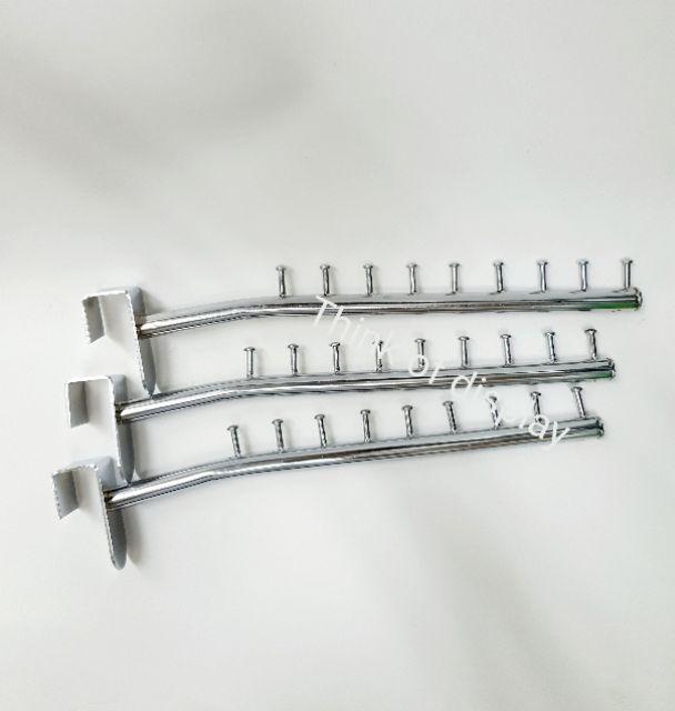 แขนเกี่ยวเหล็กกล่อง 9ปุ่ม  แขนเกี่ยวแป็บเหลี่ยมใหญ่ 1"×2" แพ็คละ 3 อัน - thumbnail 3