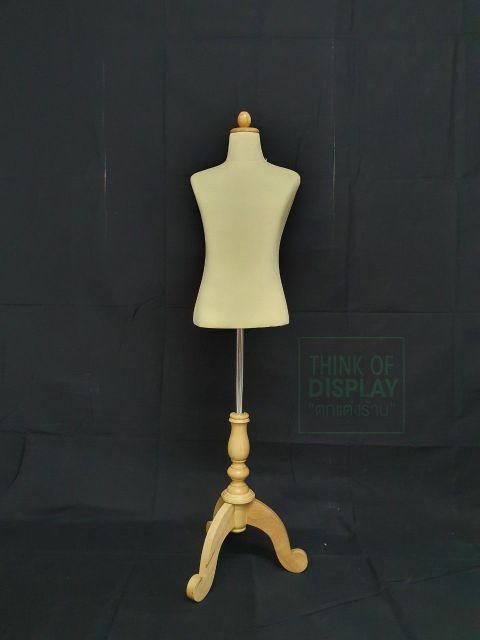 หุ่นเด็ก หุ่นผ้าเด็กขาไม้ 3 แฉก มีหลายขนาด - thumbnail 2