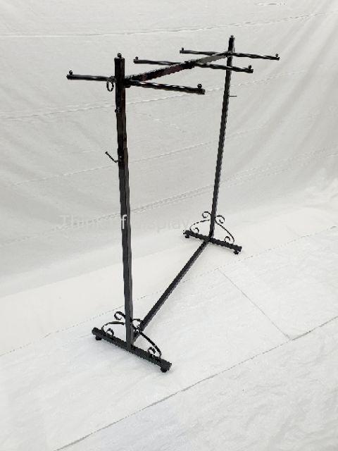 แขนเกี่ยวเหล็กกล่อง 0.5"×1" แขนเกี่ยวแป๊บเล็ก แบบเรียบ 1 ปุ่ม สีขาว/ดำ แพ็คละ 3 อัน - thumbnail 6