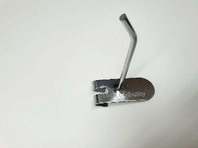 ตะขอเกี่ยวตะแกรง ฮุกเกี่ยวตะแกรง ตะขอแขวนของอย่างหนาชุบโครเมี่ยม ขนาด 4"/6"/8"/10" แพ็ค 10 อัน - thumbnail 2