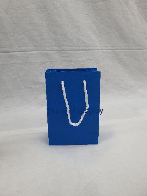 ถุงกระดาษหูเชือก #8 ถุงกระดาษสี แพ็คละ 50 ใบ - thumbnail 3