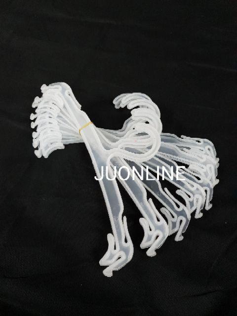 ไม้แขวนชุดชั้นใน ไม้แขวนพลาสติก แพ็คละ 12 ชิ้น - thumbnail 3