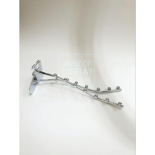 แขนเกี่ยวตะแกรง แขนเกาะตะแกรง รุ่น 2 โค้ง  7 ปุ่ม และ 5 ปุ่ม แพ็ค 5 อัน/แพ็ค 10 อัน - thumbnail 3