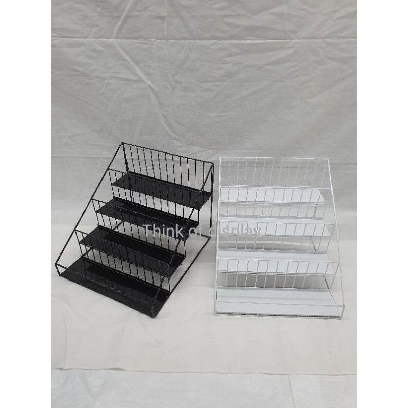 ชั้นวางโชว์สินค้า 4 ระดับ ชั้นวางของเอนกประสงค์ - thumbnail 6