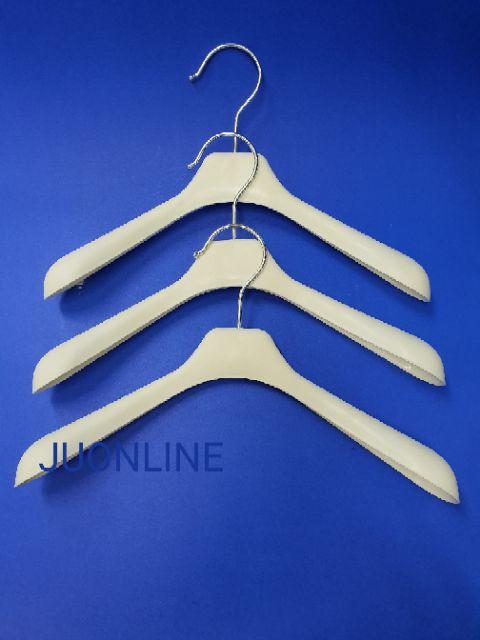 ไม้แขวนเสื้อเด็ก พลาสติก สีขาว 1023 แพ็คละ 12ชิ้น - thumbnail 2