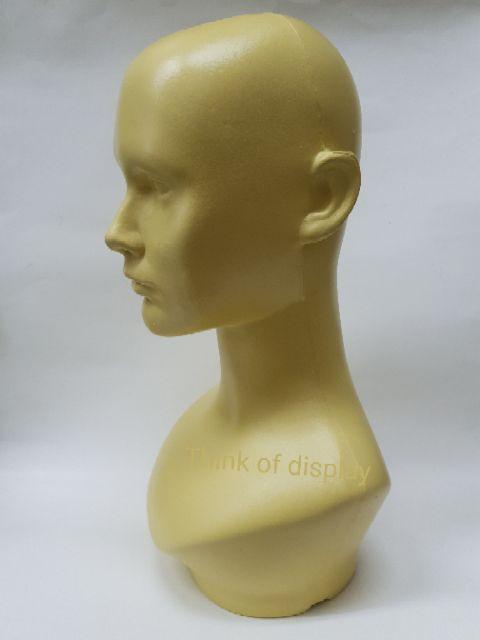 หัวหุ่นพลาสติกหญิง หัวหุ่นโชว์วิก หุ่นโชว์หมวก หัวหุ่นโชว์ - thumbnail 4