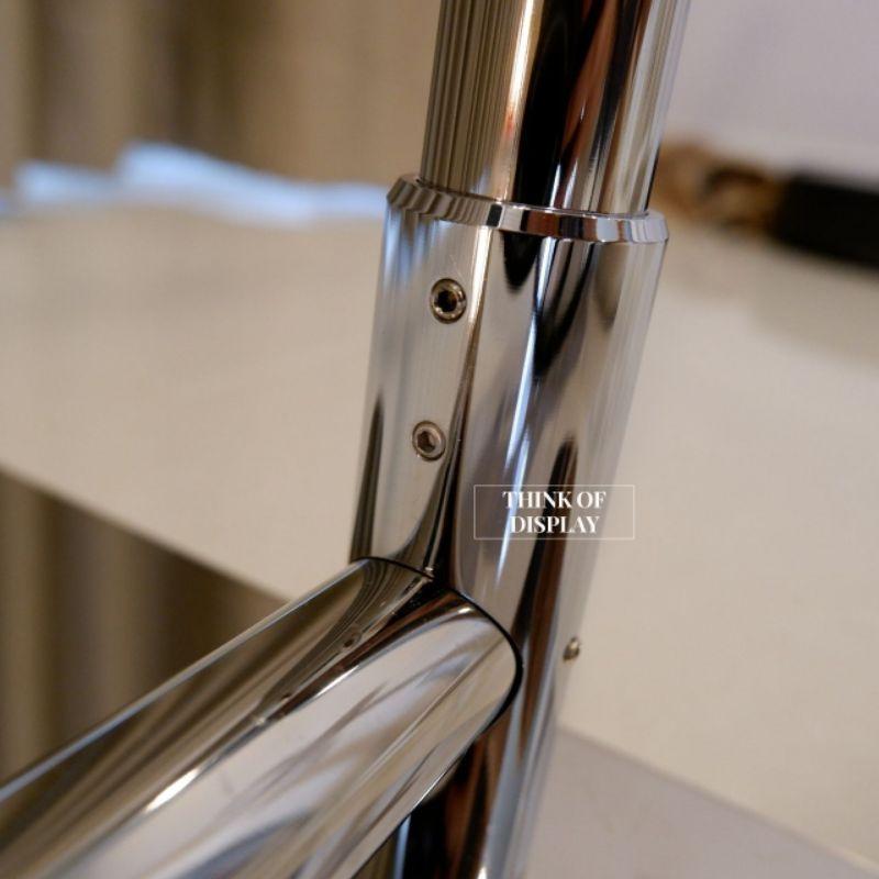 ราวแขวนเสื้อแสตนเลส ราวแสตนเลสสีเงิน#549 - thumbnail 7