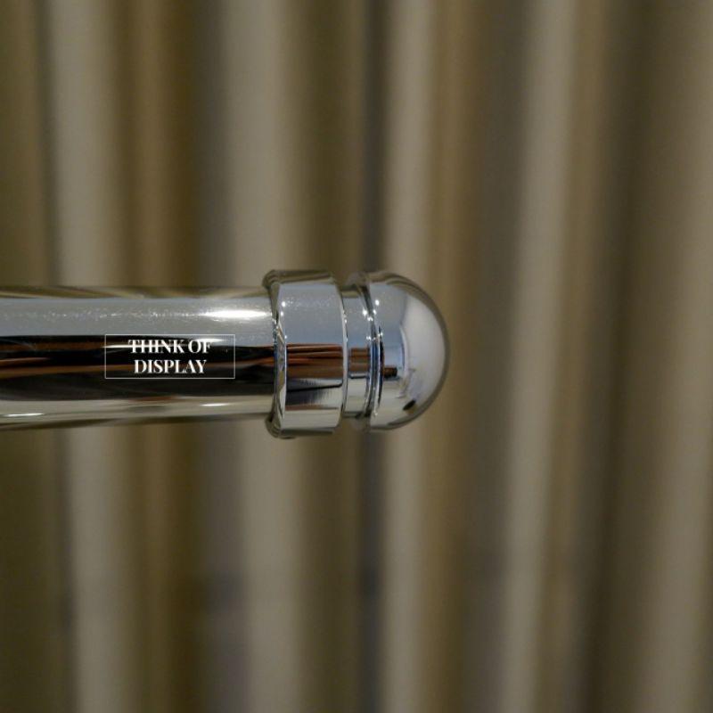 ราวแขวนเสื้อแสตนเลส ราวแสตนเลสสีเงิน#549 - thumbnail 5