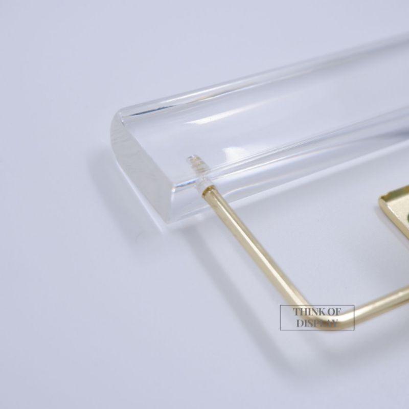 ไม้แขวนกางเกงกระโปรง ไม้แขวนพลาสติกใส PP04-1 มีคานล่าง แพ็คละ 5 อัน - thumbnail 7