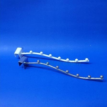 แขนเกี่ยวเหล็ก 7 ปุ่มลูกปืน 2 โค้ง แขนเกี่ยวสำหรับเหล็กแป๊บเหลี่ยมเล็กขนาด 0.5"×1" - thumbnail 3