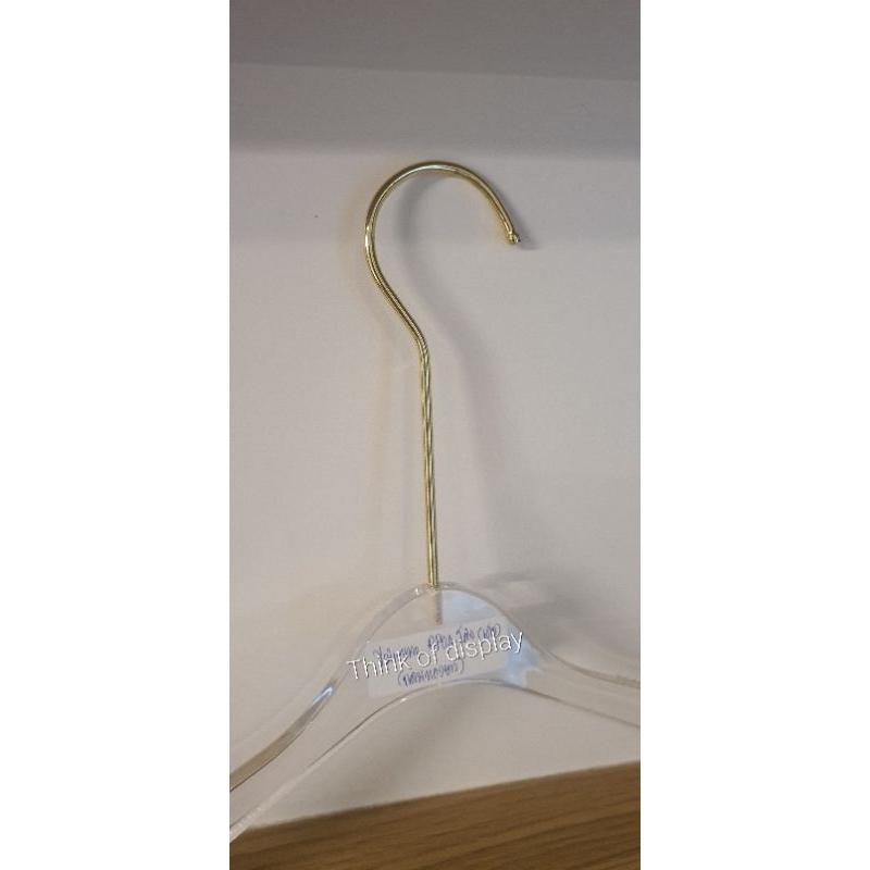 ไม้แขวนพลาสติกใส PP04-KID ไม้หนีบกางเกง PP04-KID ไม้แขวนสำหรับเด็ก - thumbnail 4