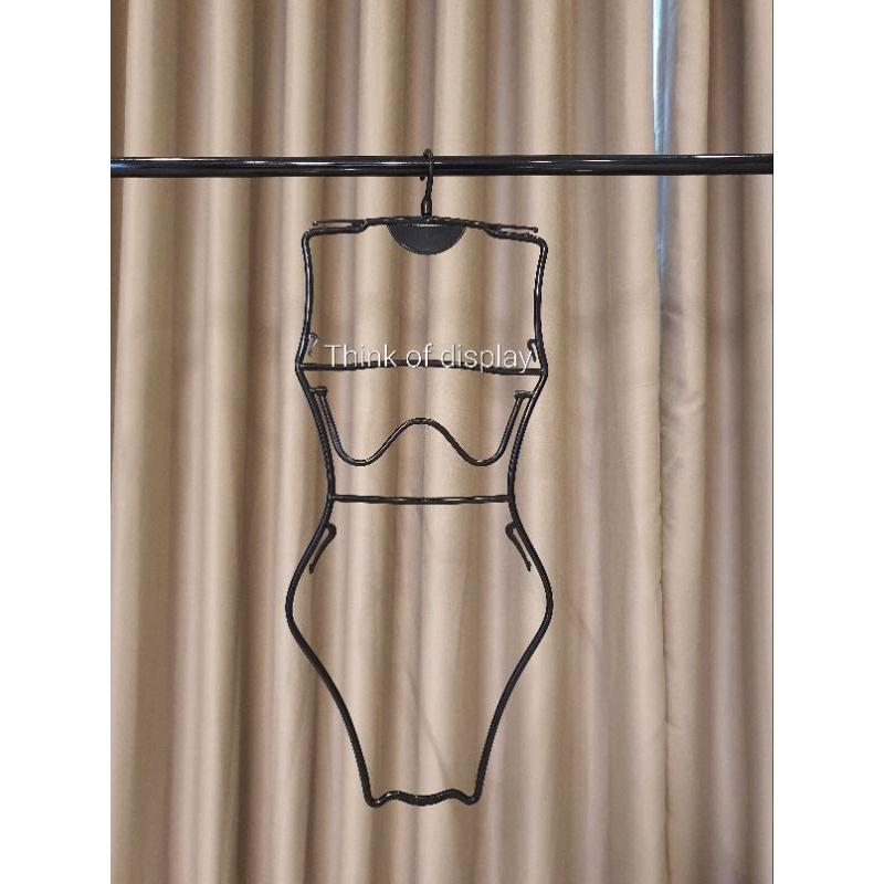 ไม้แขวนชุดว่ายน้ำ โครงโชว์ชุดว่ายน้ำ แพ็คละ 6 อัน - thumbnail 4