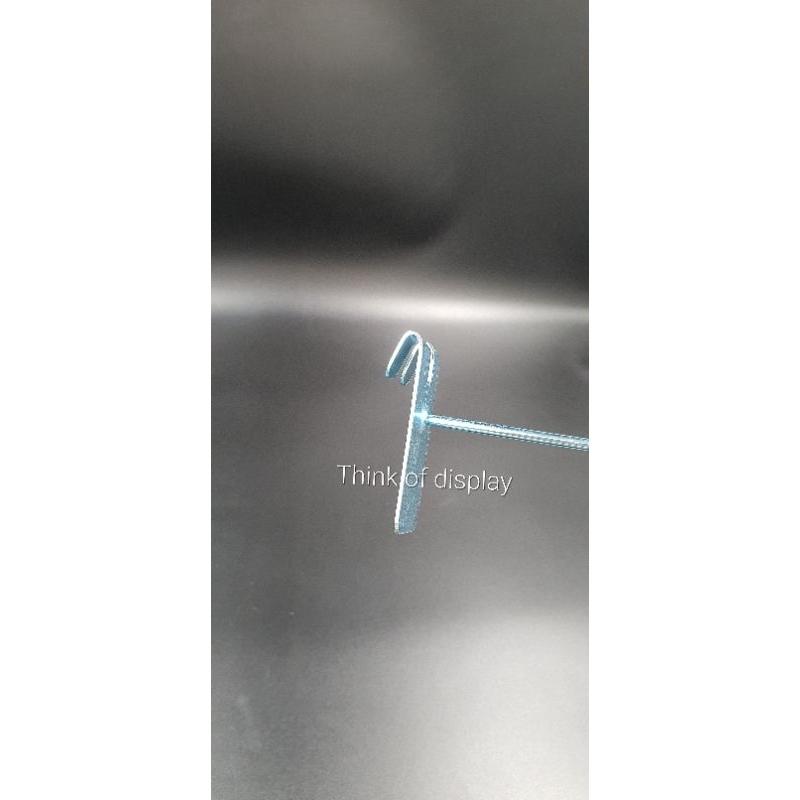 ตะขอแขวนรุ่นประหยัด ฮุกเกาะตะแกรง ตะขอเกาะตะแกรงแขวนสินค้า ชุบซิงค์ แพ็คละ 10 อัน - thumbnail 9