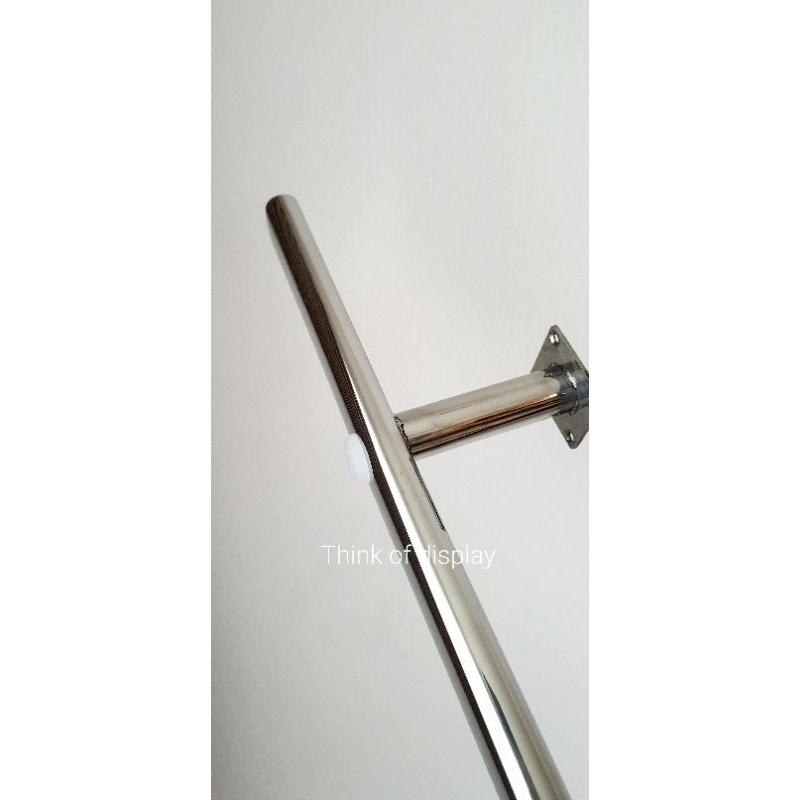 ราวแขวนผ้าแสตนเลส แบบติดผนัง #7 - thumbnail 4