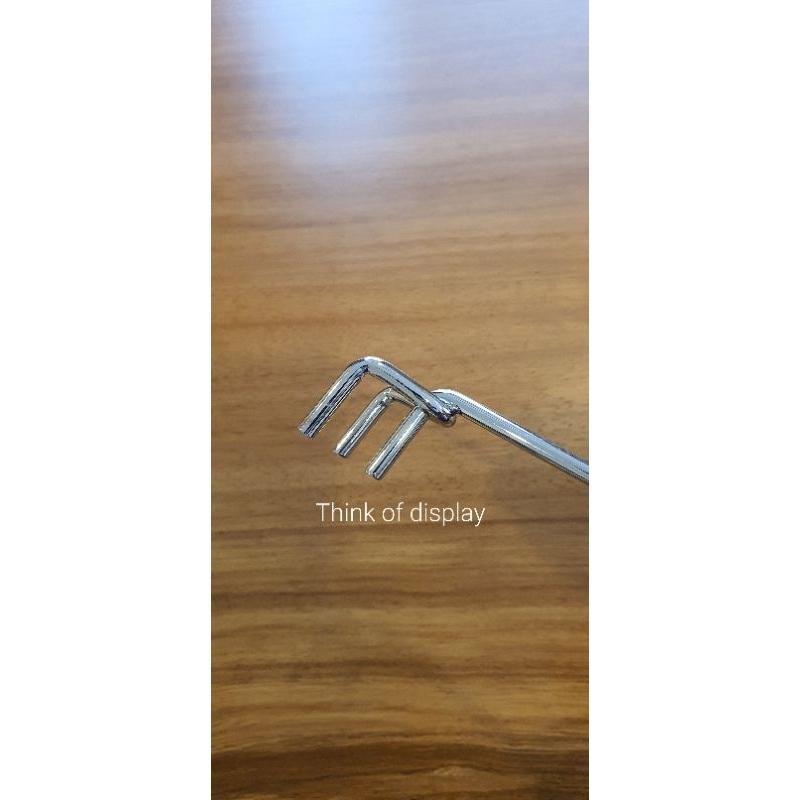 ตะขอแขนสินค้า CWT01 ยาว 6" สำหรับแป๊บเหลี่ยม 1/2"×1" แพ็คละ 2 อัน - thumbnail 7