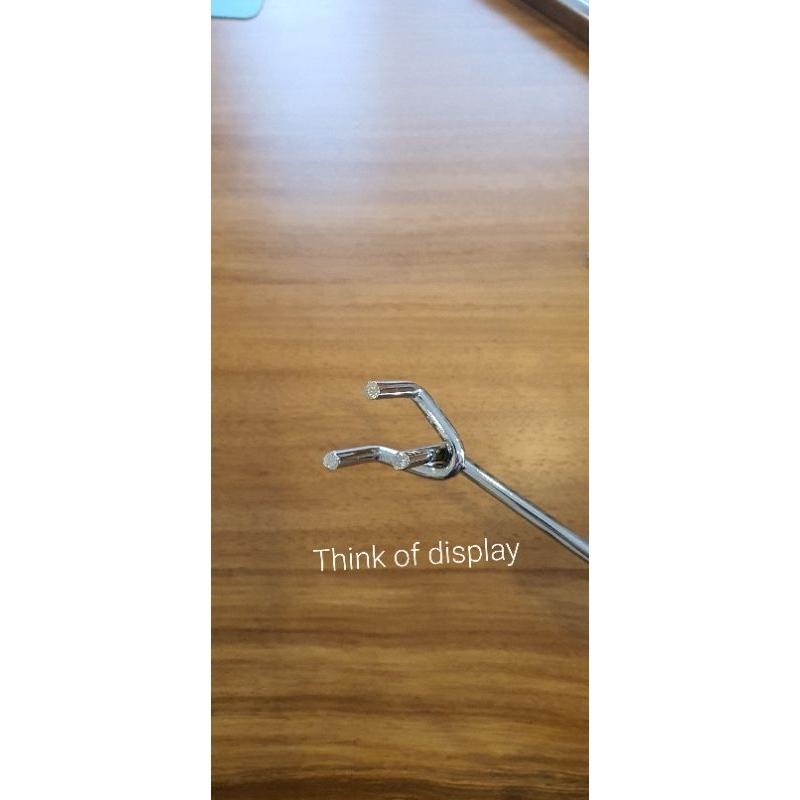 ตะขอแขนสินค้า CWT01 ยาว 6" สำหรับแป๊บเหลี่ยม 1/2"×1" แพ็คละ 2 อัน - thumbnail 3