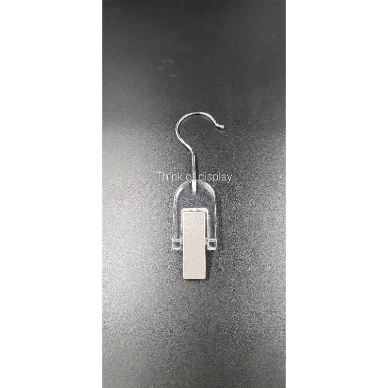 ไม้หนีบกางเกง ที่หนีบผ้า อะคริลิค หนา แพ็คละ 1ชิ้น - thumbnail 4