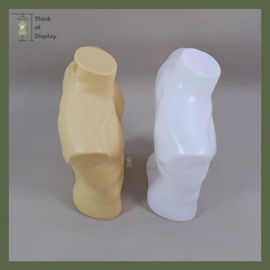หุ่นพลาสติกชายโชว์เสื้อ หุ่นตั้งโต๊ะ หุ่นครึ่งท่อนชาย หุ่นชายครึ่งตัว หุ่นพลาสติกอย่างดี - thumbnail 7