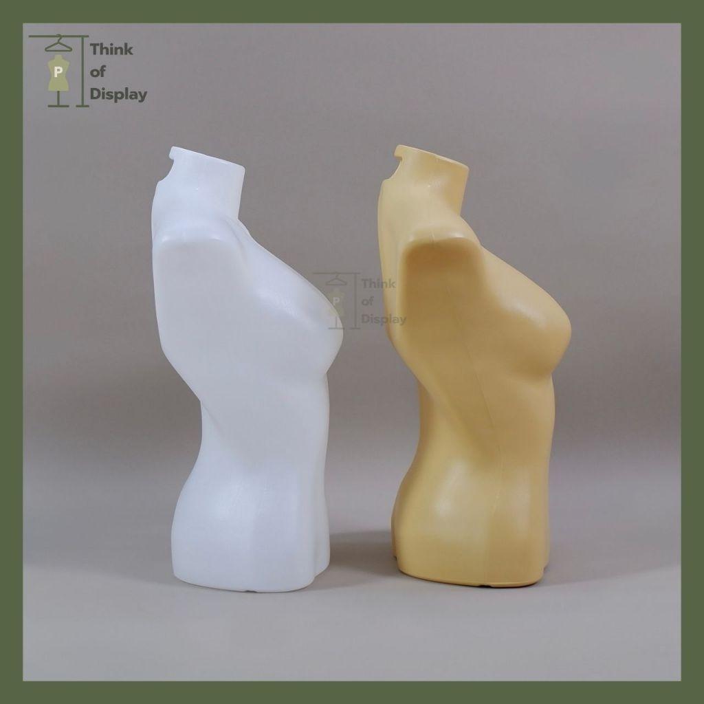 หุ่นโชว์เสื้อผ้าหญิงตั้งโต๊ะ หุ่นหญิงวางชั้น หุ่นหญิงครึ่งตัว - thumbnail 3