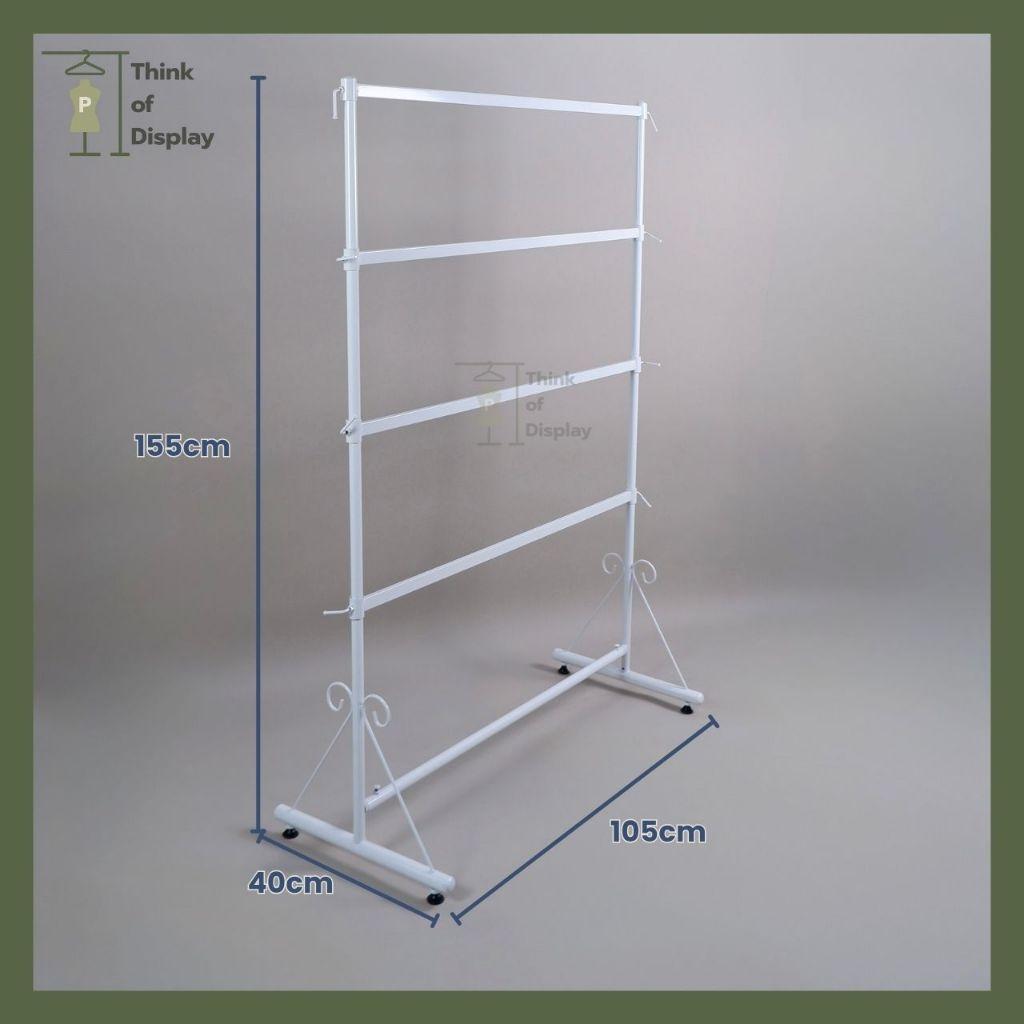 ราวชุดชั้นใน 4 ระดับ ราวโชว์เสื้อตัวจิ๋ว ราวโชว์ชุดชั้นใน ราวแขวนเสื้อผ้า - thumbnail 4