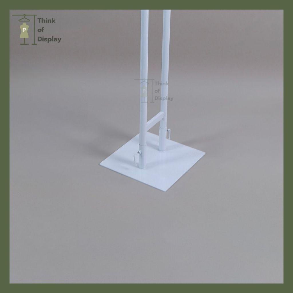 ราวบันไดลิง หัวสามเหลี่ยม ราวแขวนเสื้อ - thumbnail 7