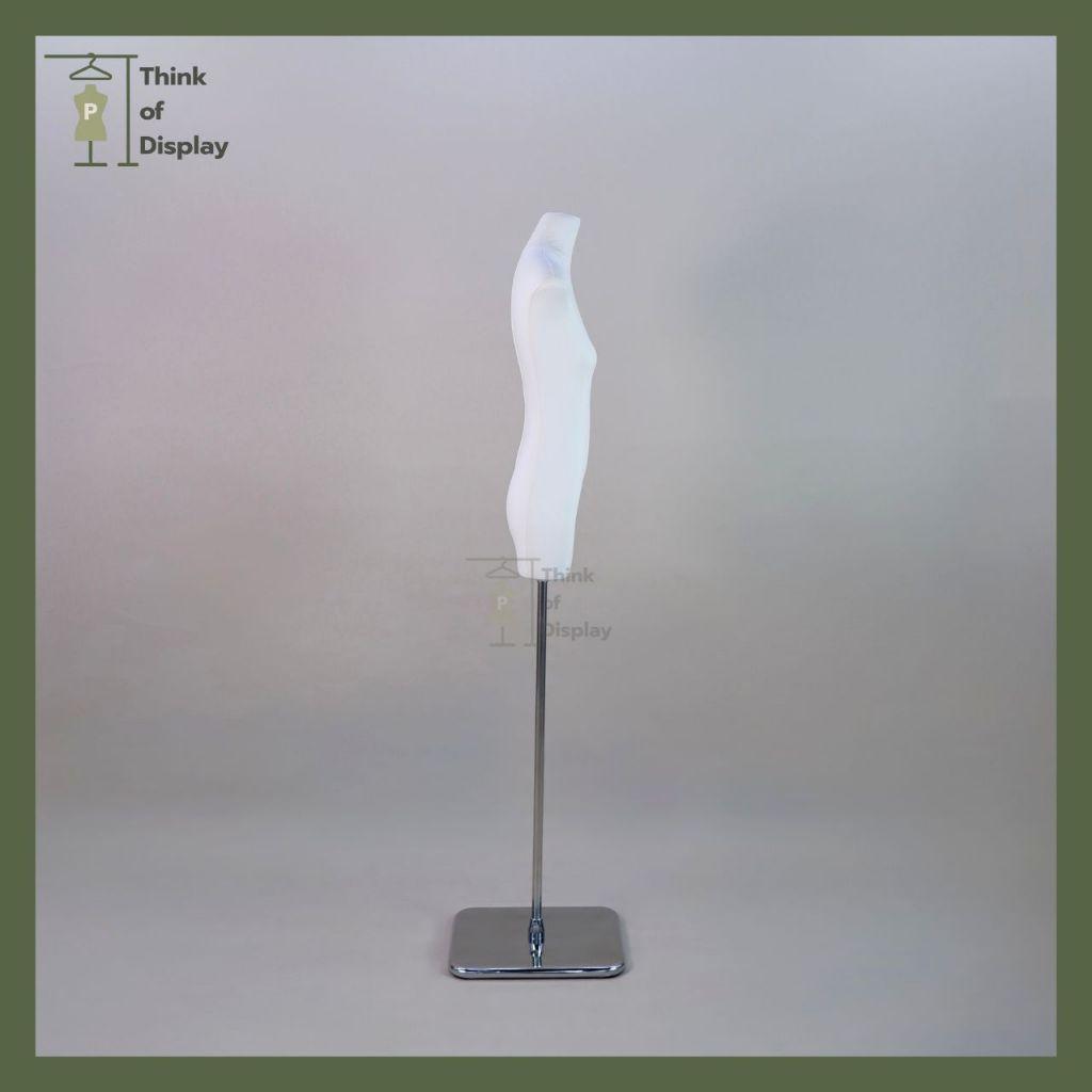 หุ่นผ้าตัวบางพิเศษ หุ่นตัวแบน ขาสแตนเลสสี่เหลี่ยม - thumbnail 4